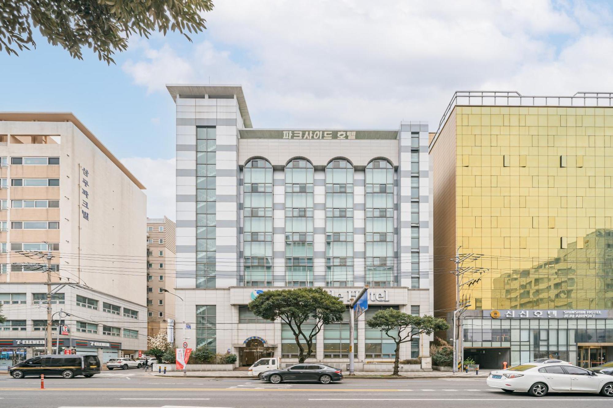 Jeju Parkside Tourist Hotel Экстерьер фото